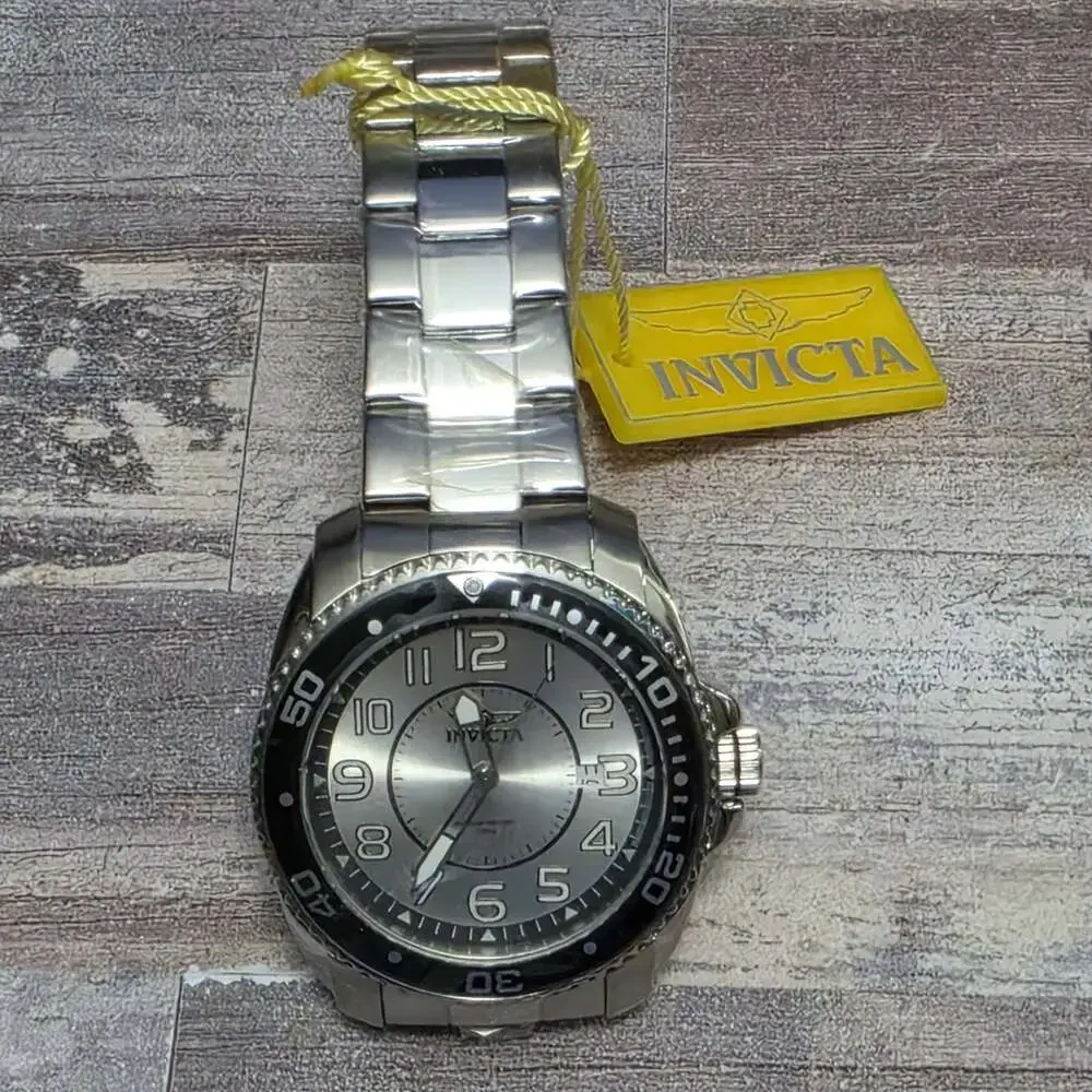 Invicta 16010 Men's S1 Rally Quartz Chrono Stainless Steel Watch Needs Battery